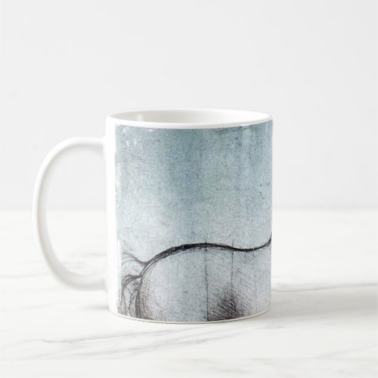 Studie naar paarden, Leonardo da Vinci Koffiemok (Links)