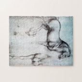 Studie naar paarden, Leonardo da Vinci Legpuzzel (Horizontaal)