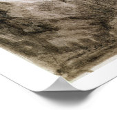 Studie naar "Saul and the Witch of Endor" Poster (Hoek)