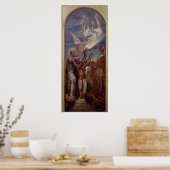 Studie naar St. Philip Poster (Keuken)