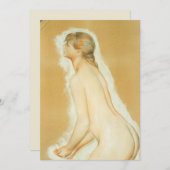 Studie naar "The Large Bathers" door Pierre Renoir (Voorkant / Achterkant)