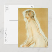 Studie naar "The Large Bathers" door Pierre Renoir Briefkaart (Voorkant / Achterkant)