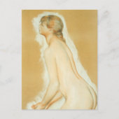 Studie naar "The Large Bathers" door Pierre Renoir Briefkaart (Voorkant)