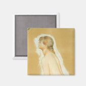 Studie naar "The Large Bathers" door Pierre Renoir Magneet (Voorkant / Achterkant)