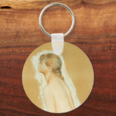 Studie naar "The Large Bathers" door Pierre Renoir Sleutelhanger (Voorkant)