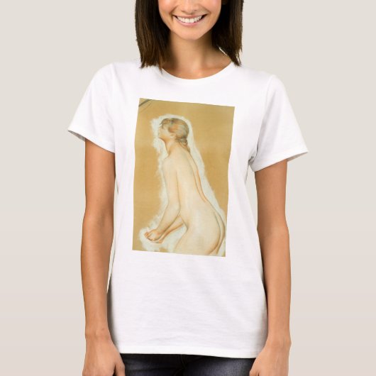 Studie naar "The Large Bathers" door Pierre Renoir T-shirt (Voorkant)