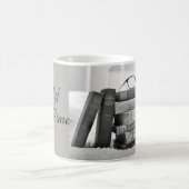 Studie/nap Time Books Black & White Koffiemok (Center)