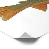 Studie over bruin en brook poster (Hoek)