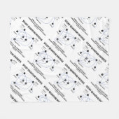Studie Quantum Physics Higgs Field Standard Model Fleece Deken (Voorkant (Horizontaal))