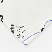 Studie Quantum Physics Higgs Field Standard Model Fleece Deken (Hoek)