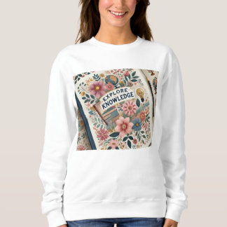 Studie Sterk 🌸 Empowering Bloemen Sweatshirt