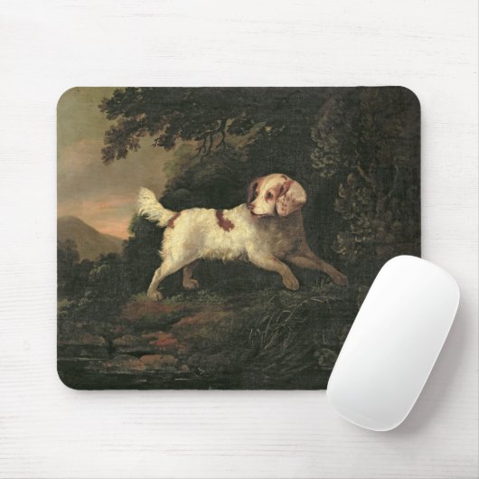 Studie van Clumber Spaniel Muismat (Met muis)