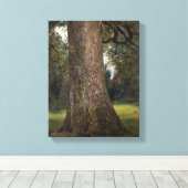 Studie van de boomstam van een Elm Tree, c.1821 (o Canvas Afdruk (Insitu (Houten vloer))