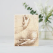 Studie van de handen briefkaart (Staand voorkant)