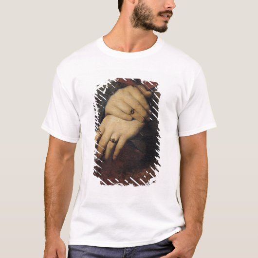 Studie van de handen van een vrouw t-shirt (Voorkant)