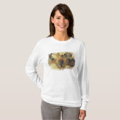 Studie van de Moorse hoofden T-shirt (Voorkant volledig)