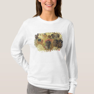Studie van de Moorse hoofden T-shirt