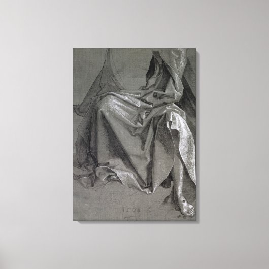 Studie van de robes van Christus, 1508 Canvas Afdruk (Voorkant)