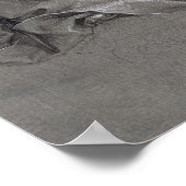 Studie van de robes van Christus, 1508 Poster (Hoek)