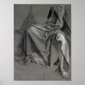 Studie van de robes van Christus, 1508 Poster (Voorkant)