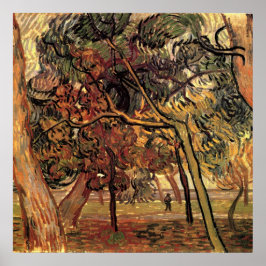 Studie van dennenbomen door Vincent van Gogh Poster