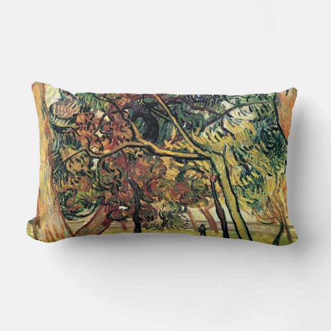 Studie van dennenbomen Vincent van Gogh Kussen (Voorkant)