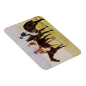 Studie van Drie Steeplechase Cracks: Allen McDonou Magneet (Rechterzijde)