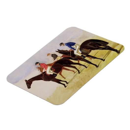 Studie van Drie Steeplechase Cracks: Allen McDonou Magneet (Linkerzijde)