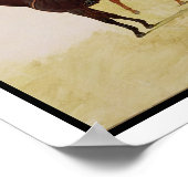 Studie van Drie Steeplechase Cracks: Allen McDonou Poster (Hoek)