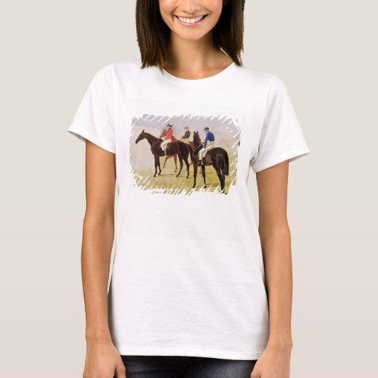 Studie van Drie Steeplechase Cracks: Allen McDonou T-shirt (Voorkant)