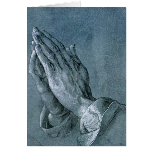 Studie van een Apostle's Hands van de Albrecht Dur (Voorkant)