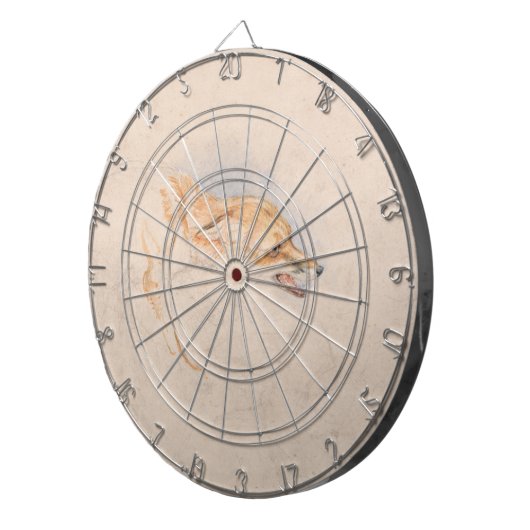 Studie van een Crouching Fox (door John Frederick Dartbord (Voorkant Rechts)