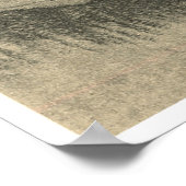 Studie van een danser, 1874 - Edgar Degas Poster (Hoek)