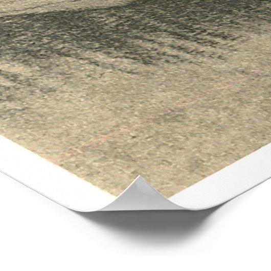 Studie van een danser, 1874 - Edgar Degas Poster (Hoek)