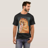 Studie van een gemberkat van Louis Wain T-shirt (Voorkant volledig)