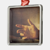Studie van een hand metalen ornament (Links)