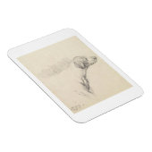 Studie van een hond, 1794 (potlood op papier) magneet (Rechterzijde)