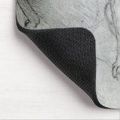 Studie van een hond en een kat, c.1480 muismat (Hoek)