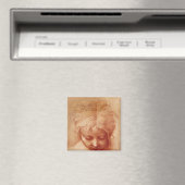 Studie van een hoofd magneet (Insitu (Vaatwasser))