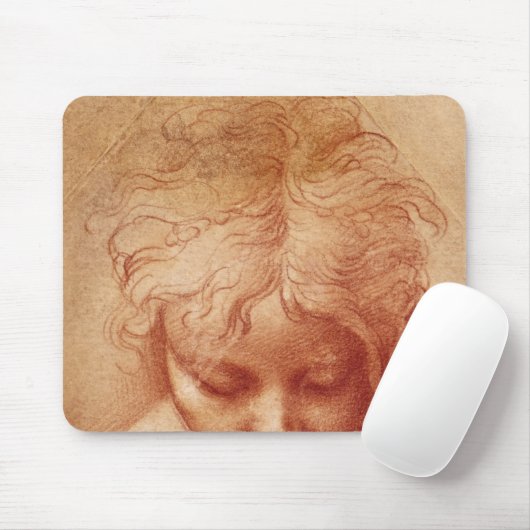 Studie van een hoofd muismat (Met muis)