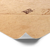 Studie van een hoofd poster (Hoek)