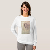 Studie van een hoofd t-shirt (Voorkant volledig)