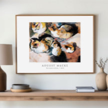 Studie van een kat | Katzenstudien (1909) August M