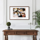 Studie van een kat | Katzenstudien (1909) August M Poster