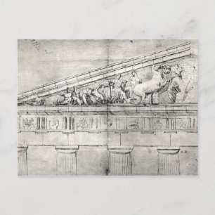 Studie van een kind uit het Parthenon Briefkaart