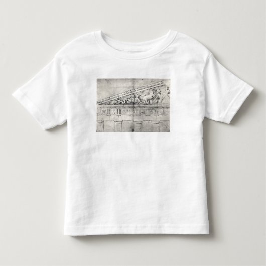 Studie van een kind uit het Parthenon Kinder Shirts (Voorkant)