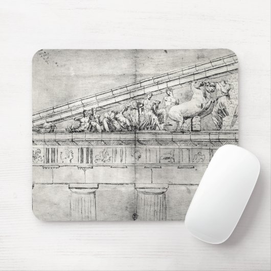 Studie van een kind uit het Parthenon Muismat (Met muis)