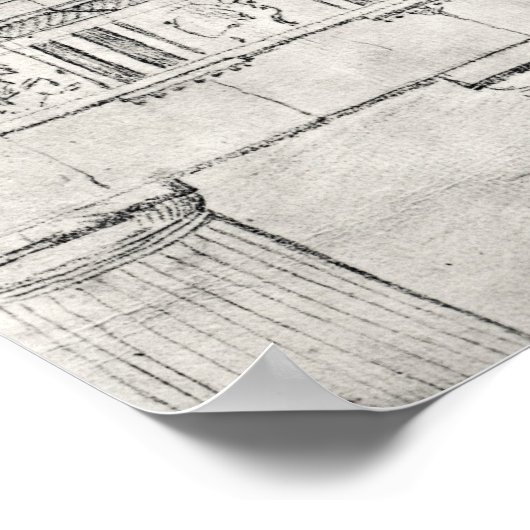 Studie van een kind uit het Parthenon Poster (Hoek)