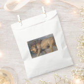 Studie van een leeuw (door Edwin Henry Landseer) Bedankzakje (Geknipt)