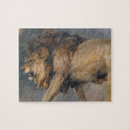 Studie van een Leeuw (door Edwin Henry Landseer) Legpuzzel